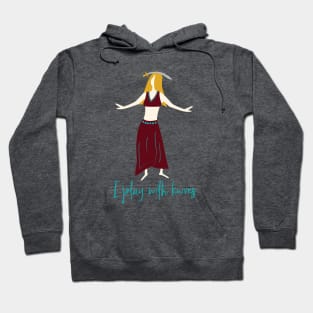 Funny Belly Dancing Sword Dance Hoodie